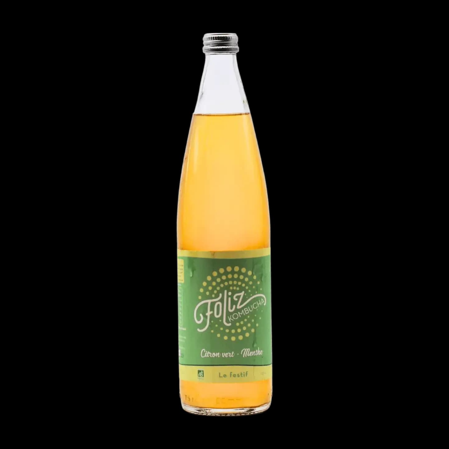 Kombucha citron vert menthe